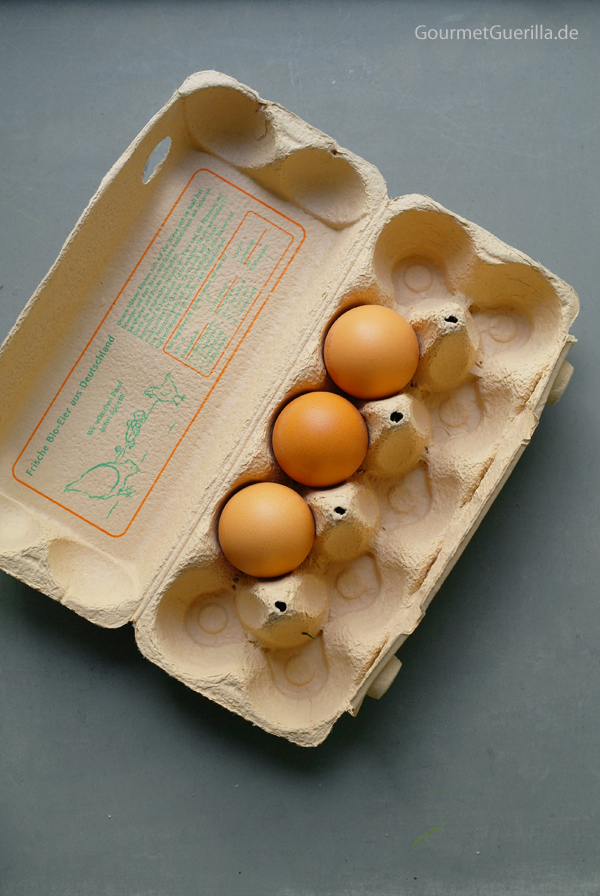 Eggs in the box #gourmetguerilla
