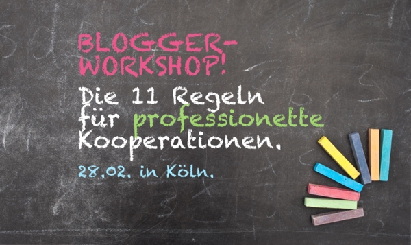 Blogger Workhop in Cologne with GourmetGuerilla
